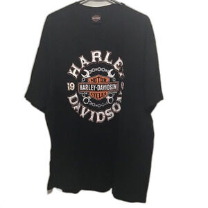 Harley-Davidson T-Shirt Size XXL Cowboy Factory Customs
